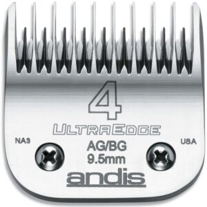 TESTINA ANDIS MM.  9,5   SIZE 4 ULTRA EDGE (TIENE A LUNGO L'AFFILATURA).